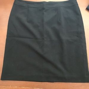 Black pencil skirt